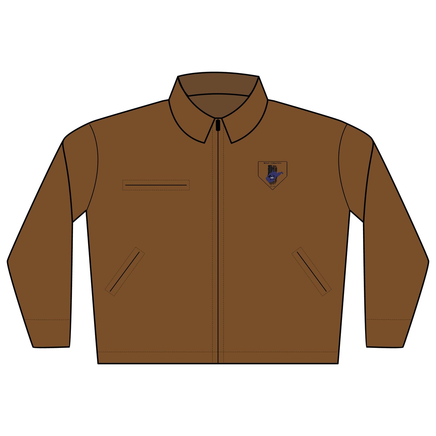 CornerStone® Unisex Duck Cloth Work Jacket (Embroidery)