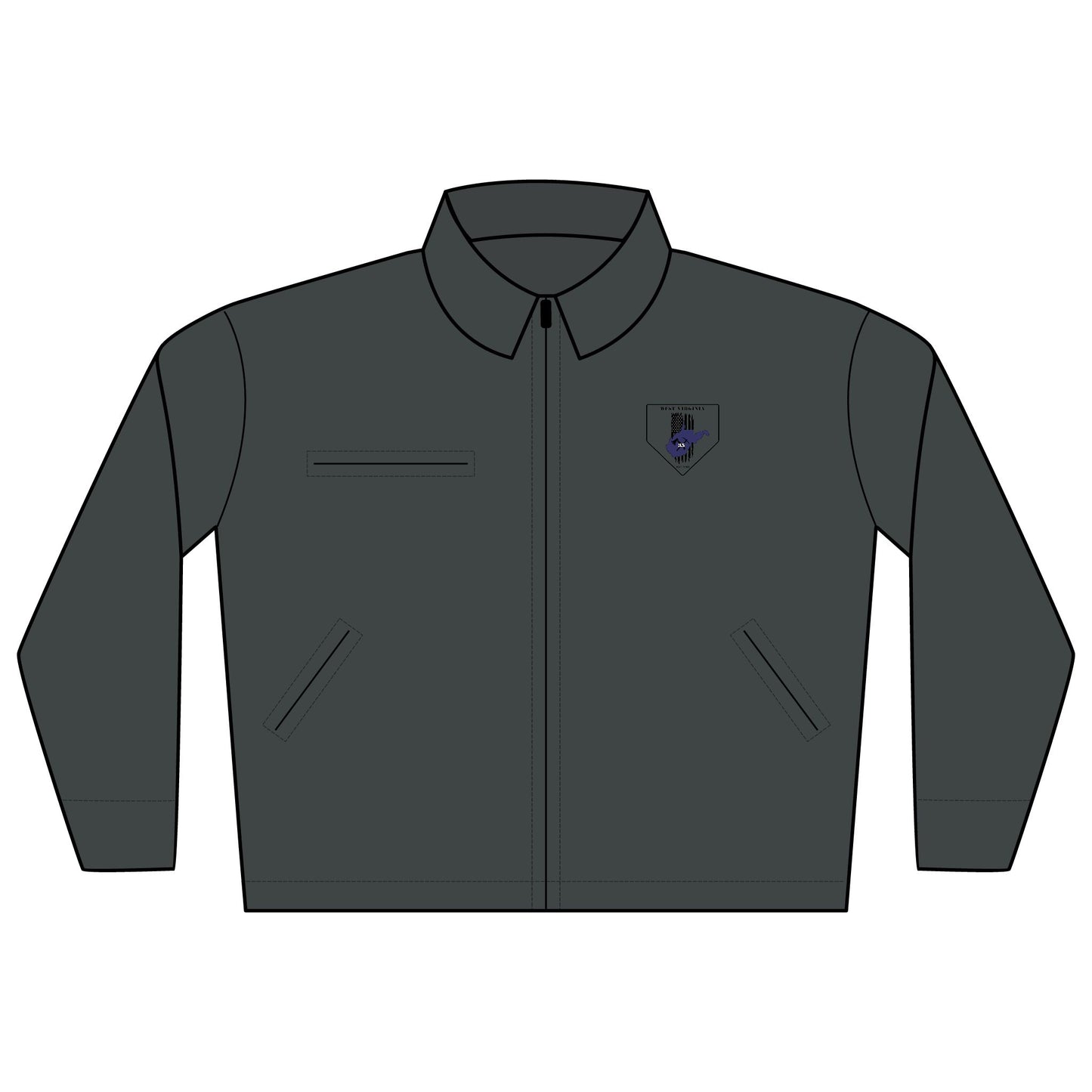 CornerStone® Unisex Duck Cloth Work Jacket (Embroidery)