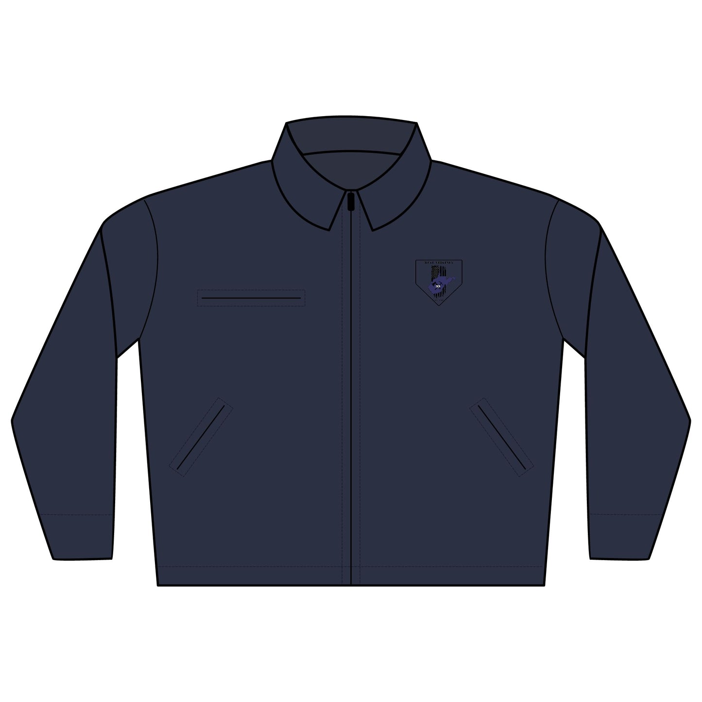 CornerStone® Unisex Duck Cloth Work Jacket (Embroidery)
