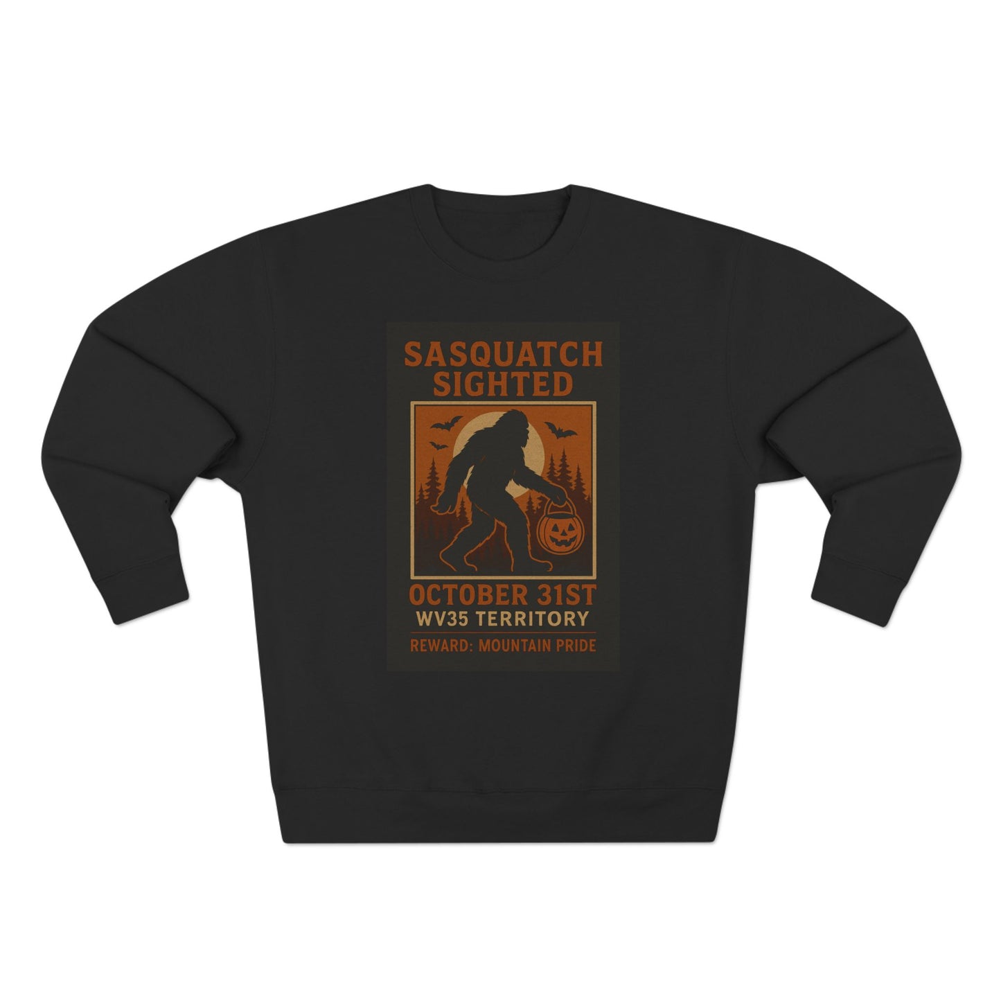 Sasquatch Sighting Sweatshirt, Unisex Crewneck, Halloween Clothing, Cozy Fall Apparel, Funny Gift for Outdoor Lovers, Unique Monster Sweater