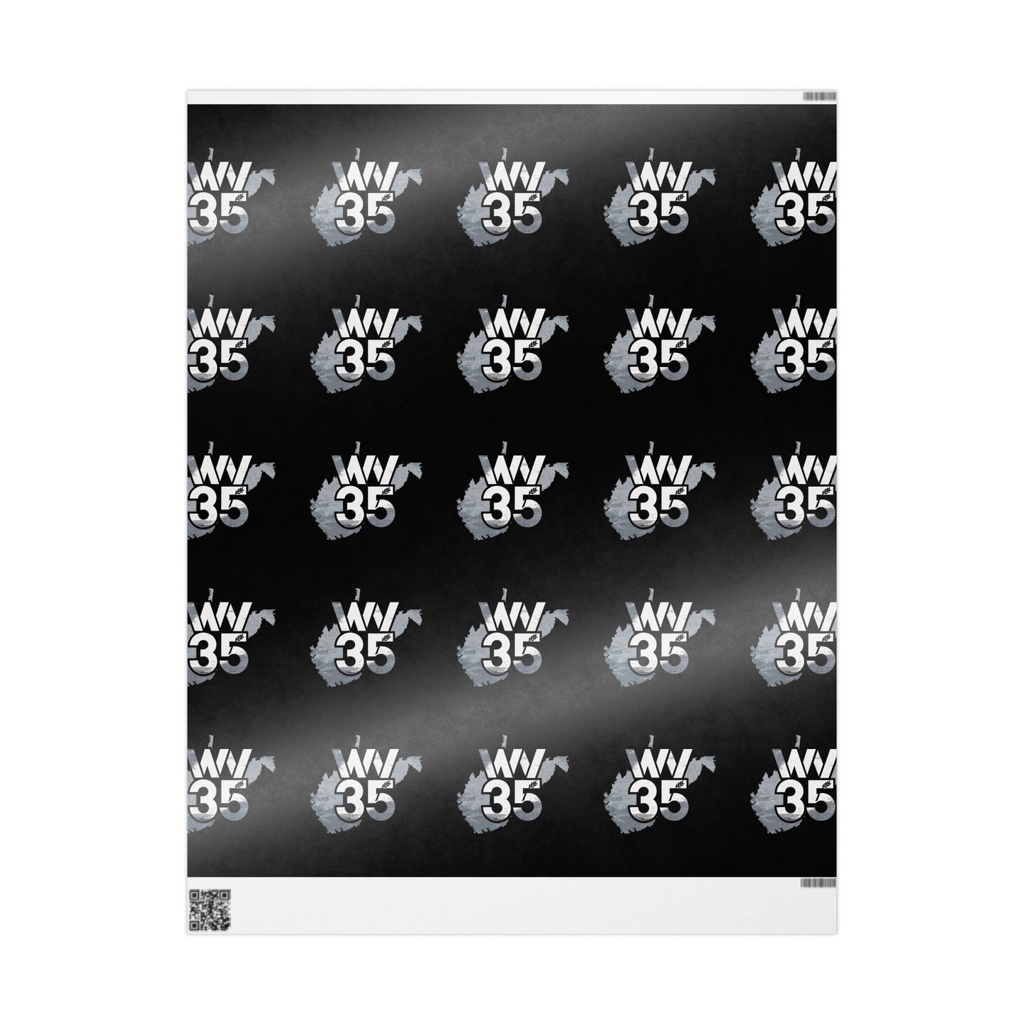 Bold Black Wrapping Paper | Unique Gift Wrap, Birthday, Celebration, Party Supplies, Holiday Packaging