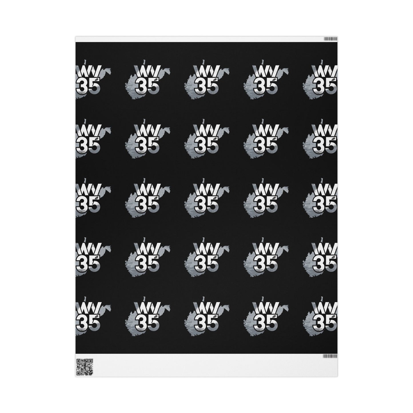 Bold Black Wrapping Paper | Unique Gift Wrap, Birthday, Celebration, Party Supplies, Holiday Packaging
