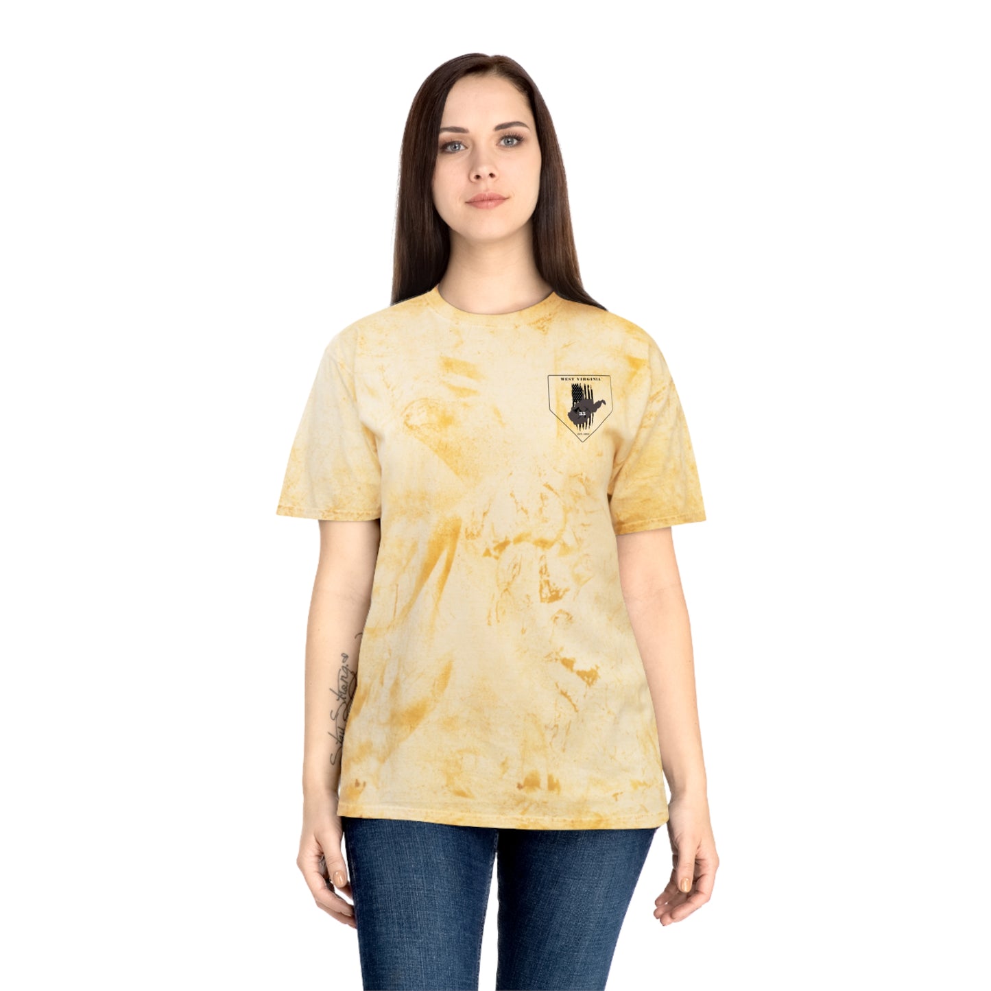 Sasquatch Color Blast T-Shirt, Unisex Graphic Tee, Adventure Shirt, Halloween Gift, Outdoor Wear, Unique Apparel