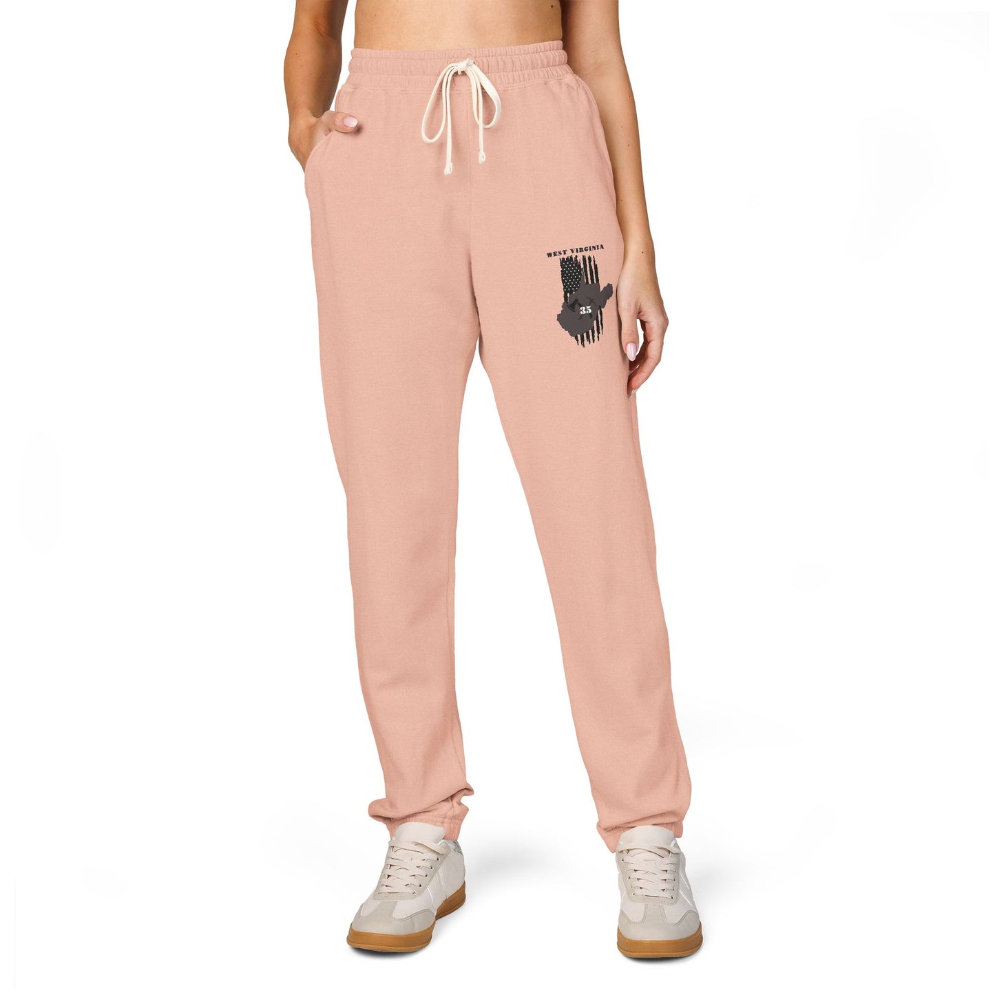 Unisex Garment-Dyed Fleece Sweatpants