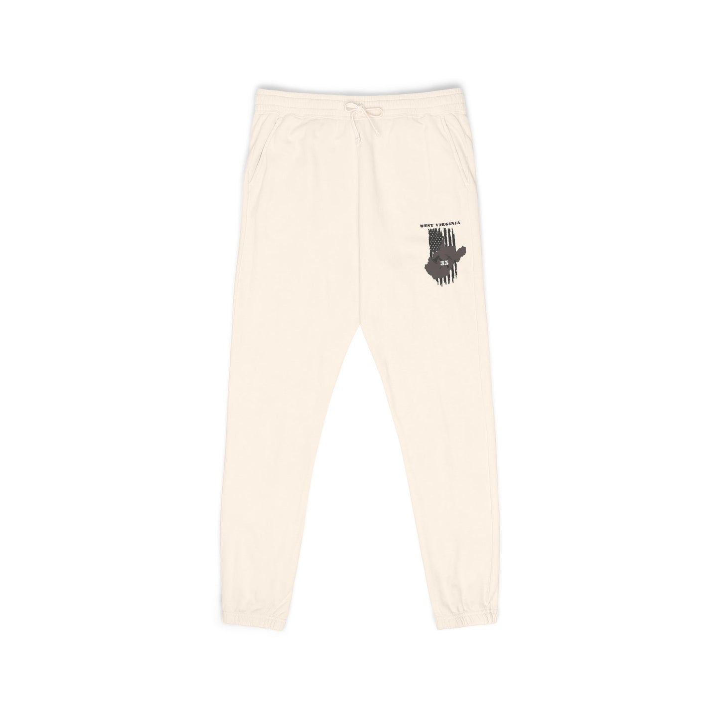 Unisex Garment-Dyed Fleece Sweatpants