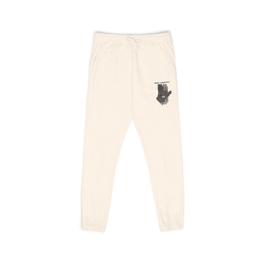Unisex Garment-Dyed Fleece Sweatpants