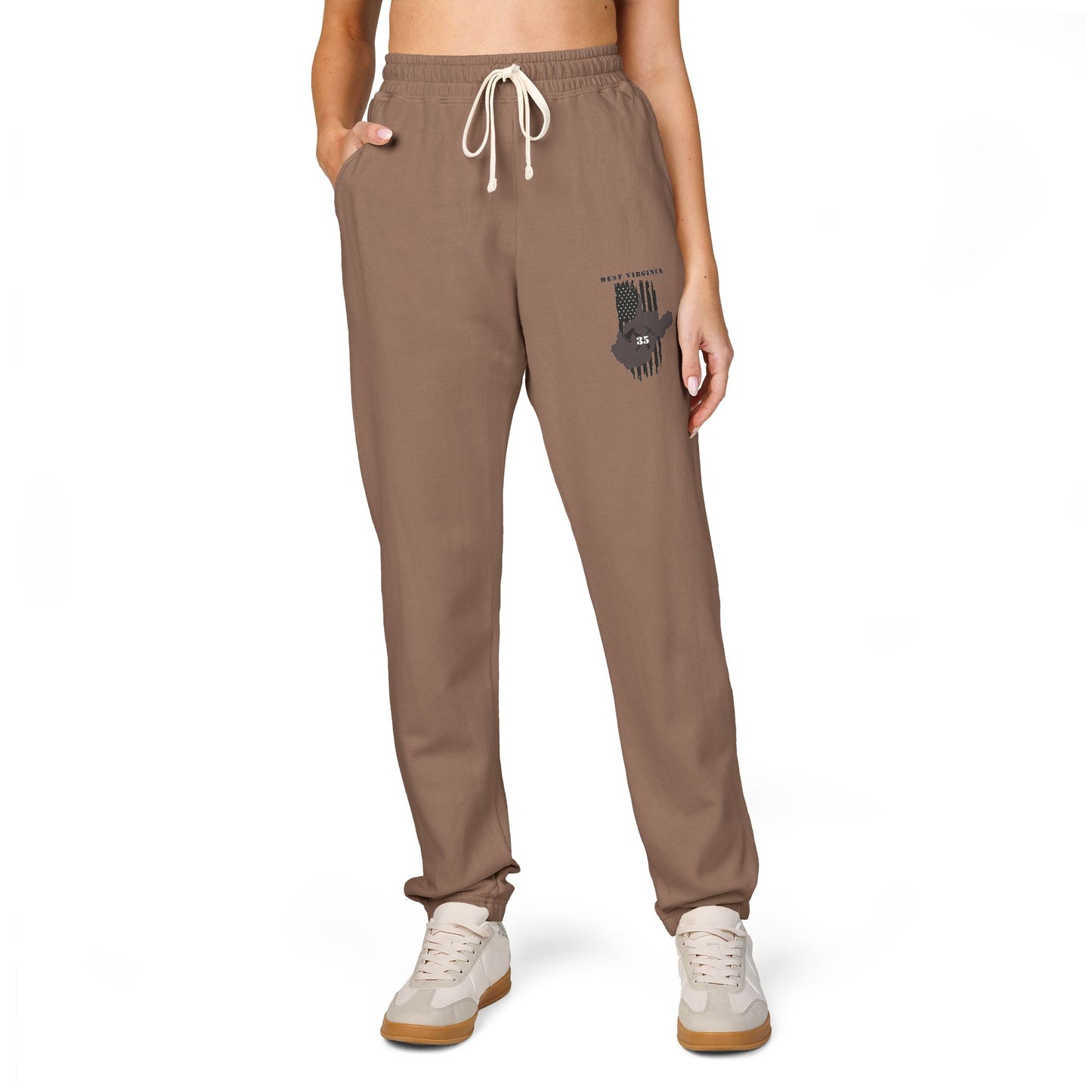 Unisex Garment-Dyed Fleece Sweatpants