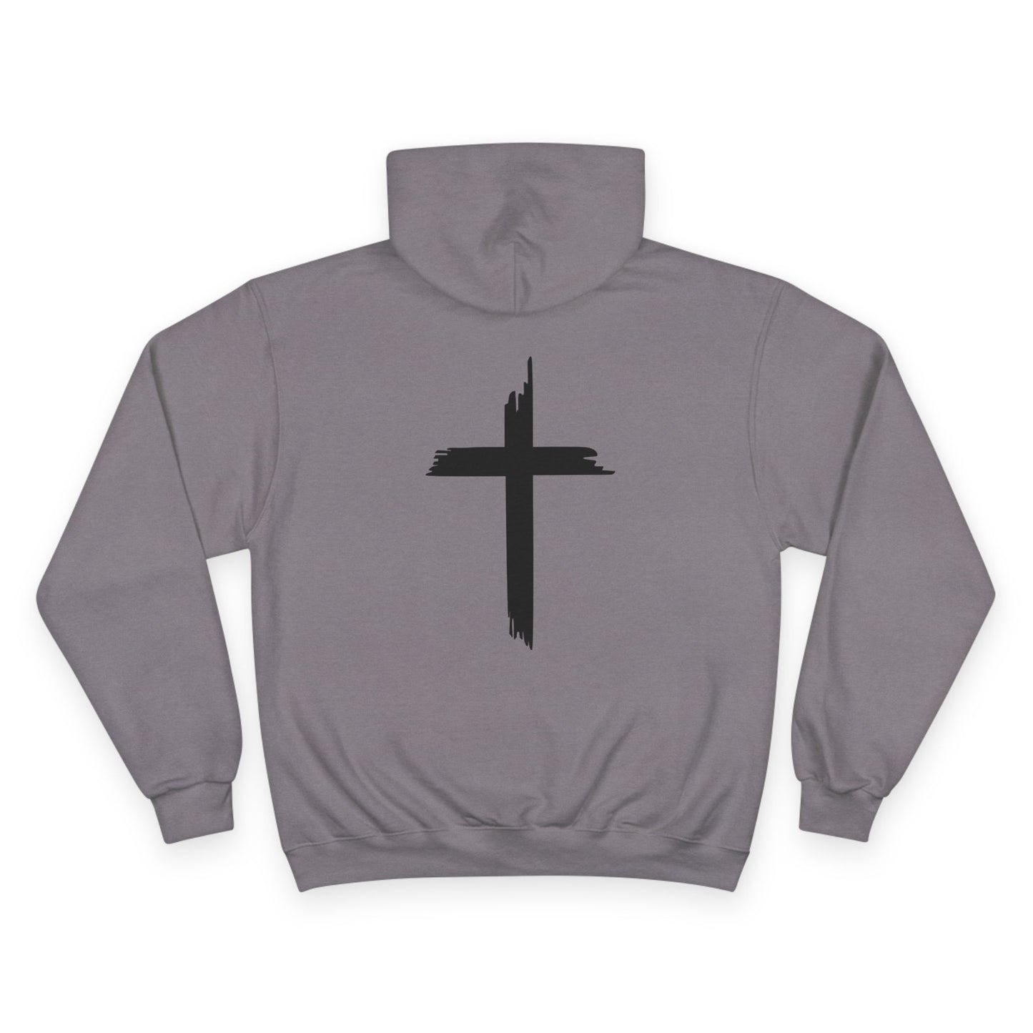 Stylish Champion Hoodie with Bold Graphic Design - Perfect for Casual Looks, Faith-Inspired Apparel, Gift for Religious Occasions, [...]