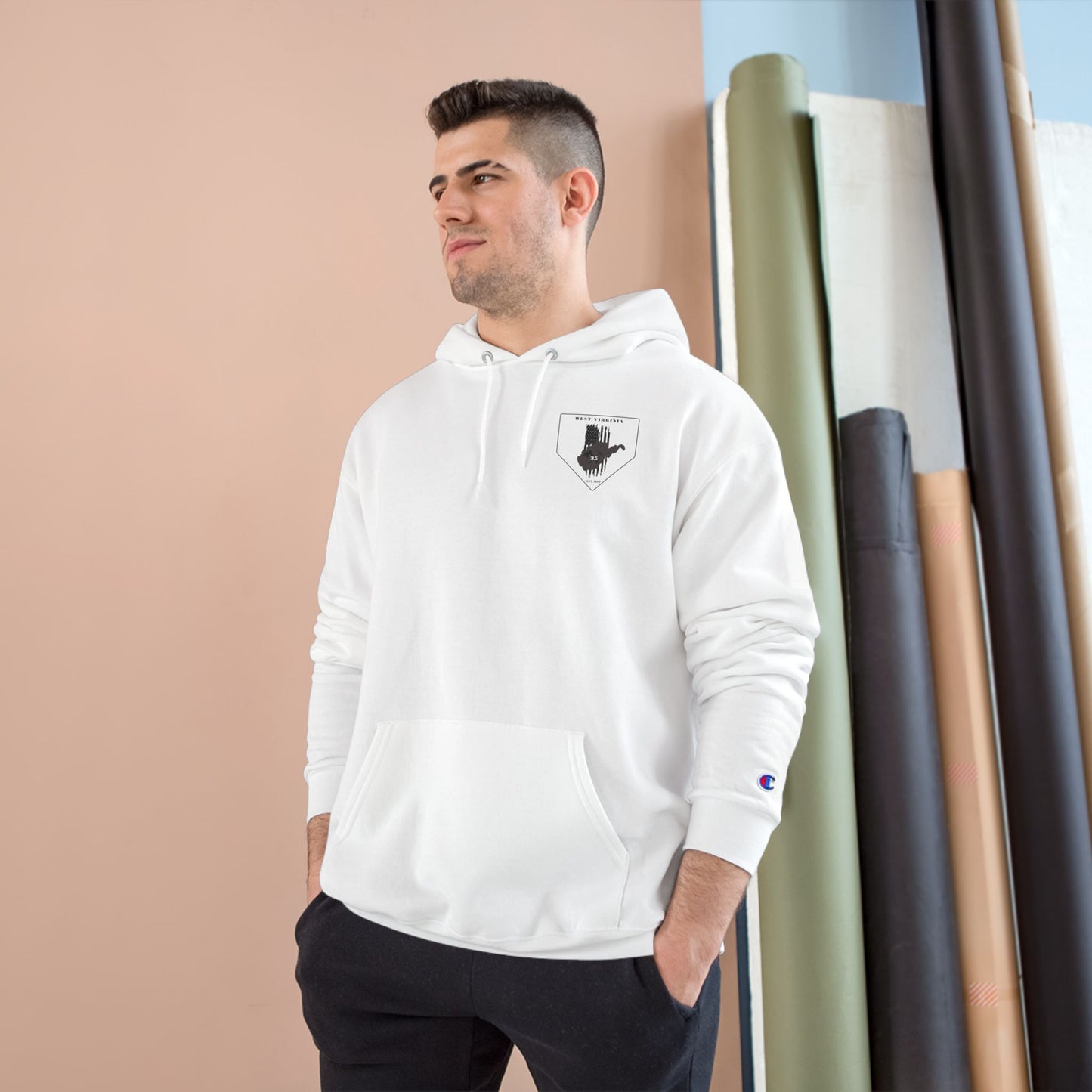 Stylish Champion Hoodie with Bold Graphic Design - Perfect for Casual Looks, Faith-Inspired Apparel, Gift for Religious Occasions, [...]