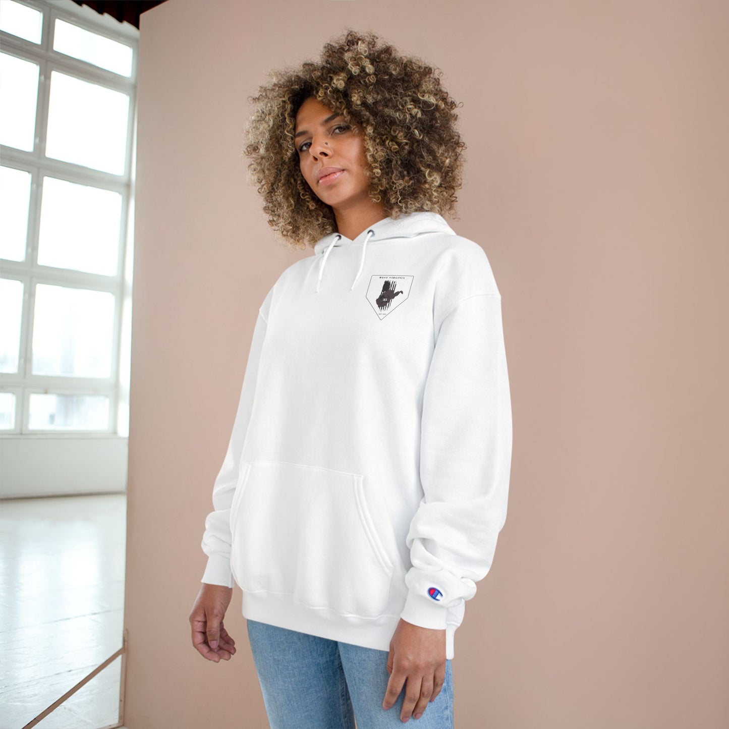 Stylish Champion Hoodie with Bold Graphic Design - Perfect for Casual Looks, Faith-Inspired Apparel, Gift for Religious Occasions, [...]