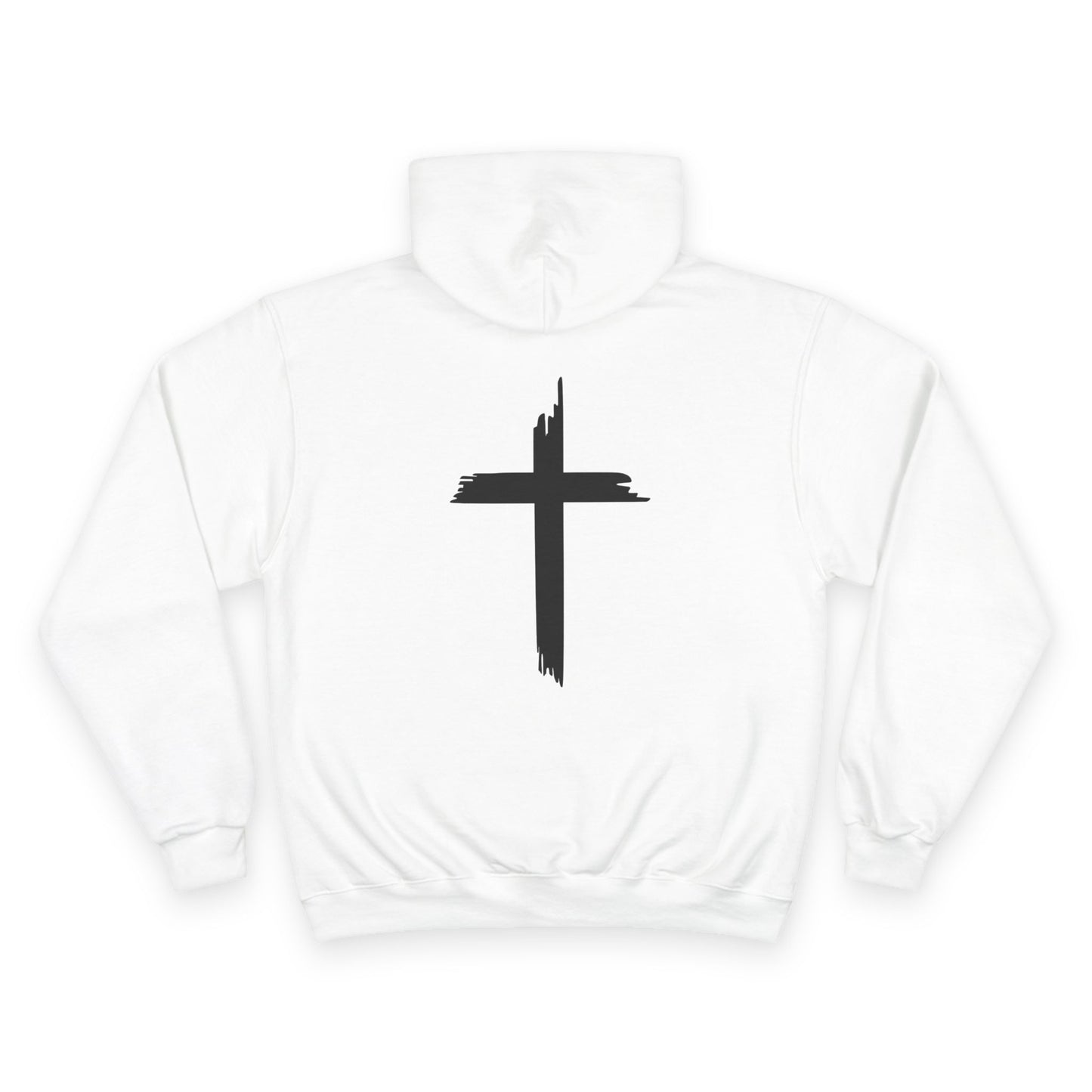 Stylish Champion Hoodie with Bold Graphic Design - Perfect for Casual Looks, Faith-Inspired Apparel, Gift for Religious Occasions, [...]